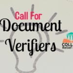 Call for Document Verification Personnels
