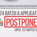 Important Announcement: Postponement of 2024 Batch A Scholarship Application