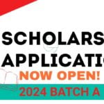 2024A Scholarship Application Now Open!